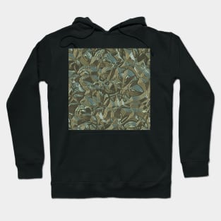 Shell Seashore Floral Abstract in Kaleidoscope Hoodie